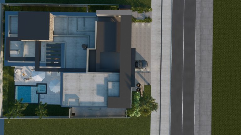 Casa Térrea em Dourados/MS: projeto de arquitetura e interiores de Juliana Saraiva, foto 2 de 15