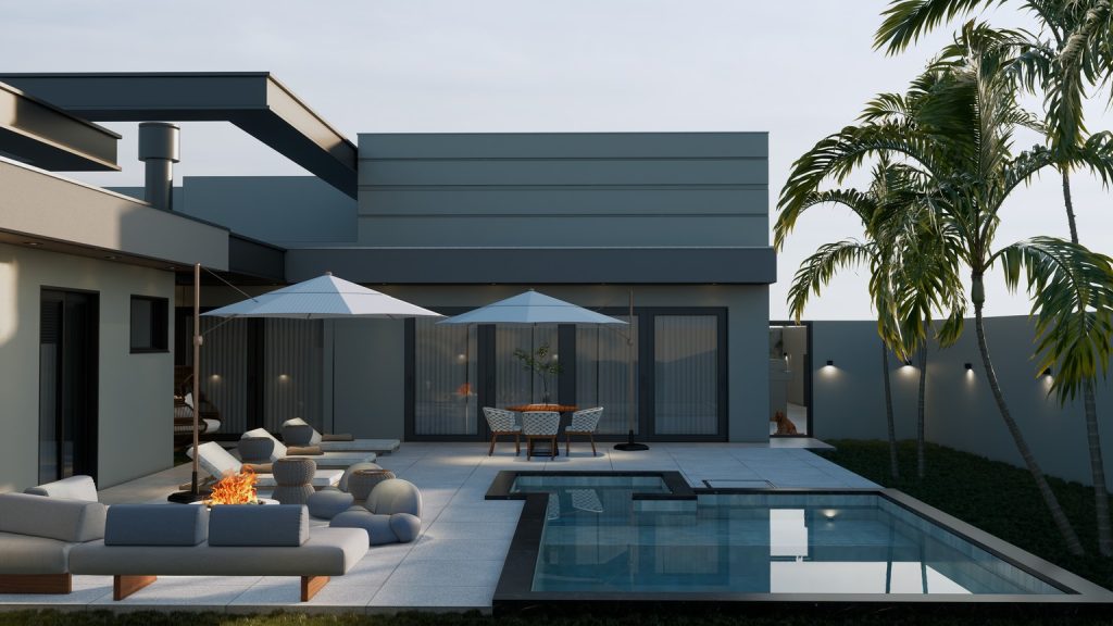 Casa Térrea em Dourados/MS: projeto de arquitetura e interiores de Juliana Saraiva, foto 1 de 15